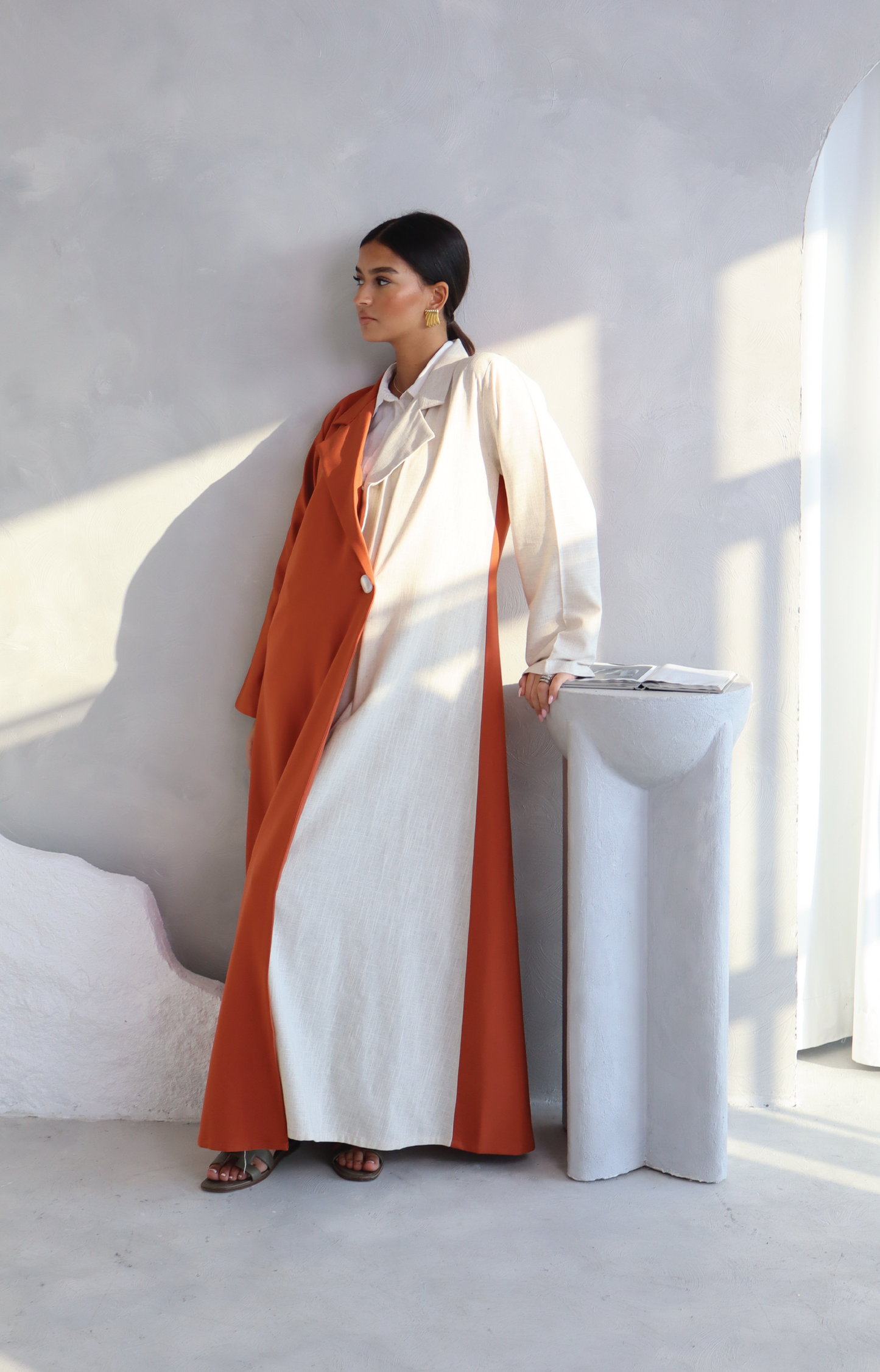 Orange Blossom Abaya