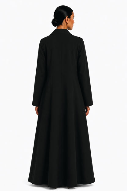 Abaya with Buttons