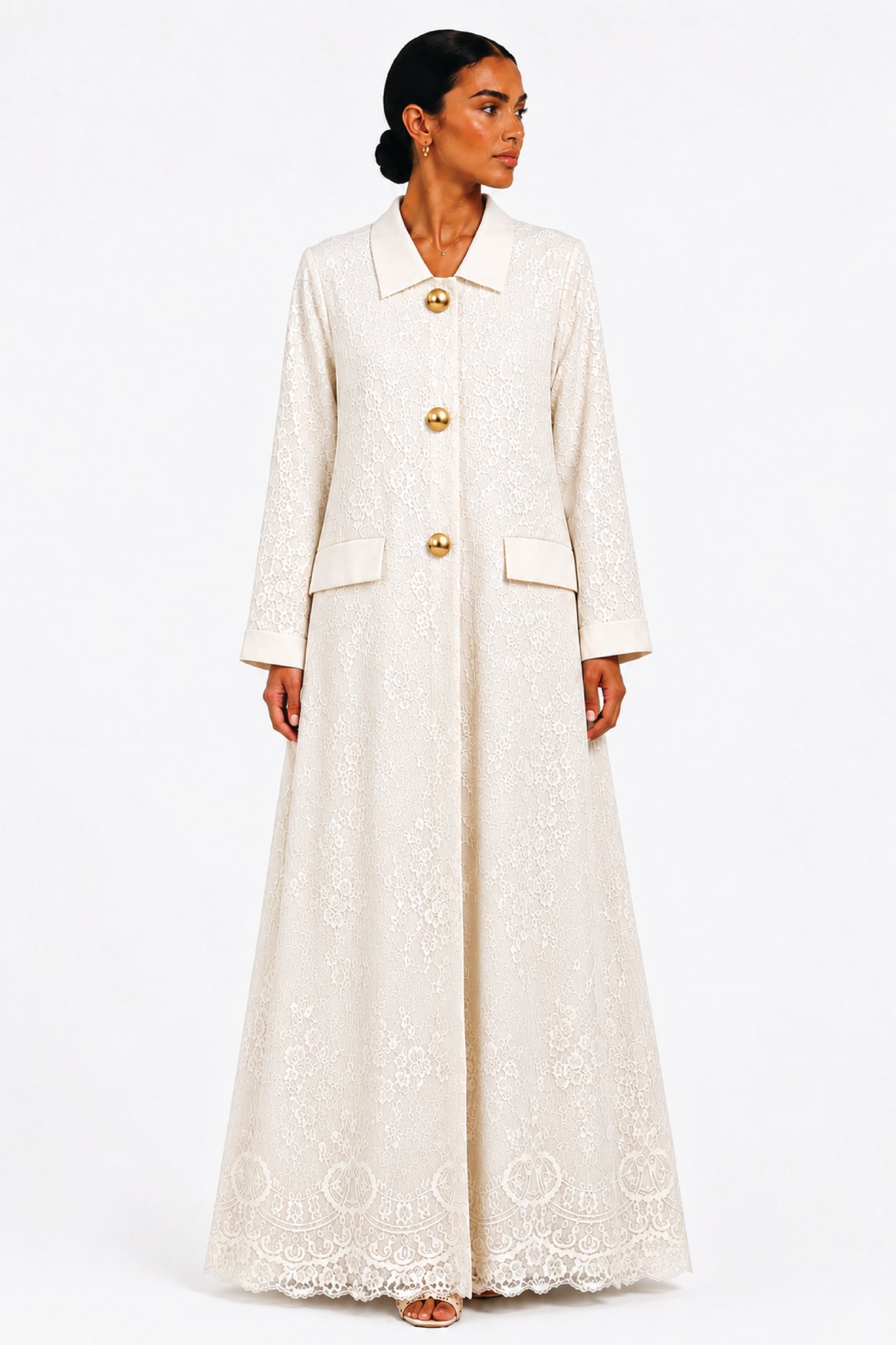 Vintage Dantel Abaya