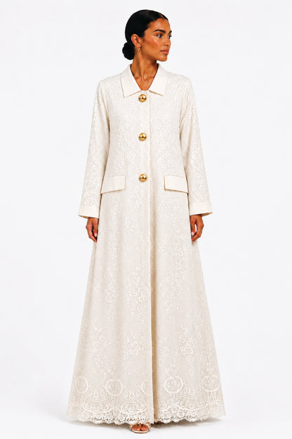 Vintage Dantel Abaya