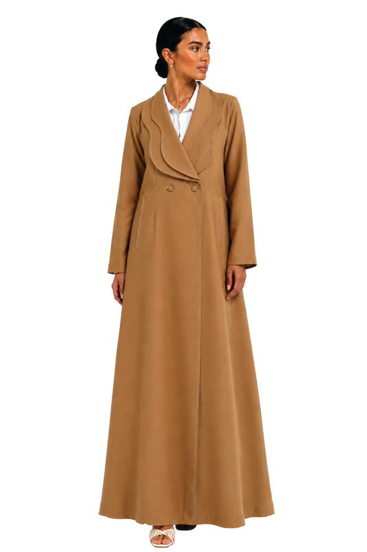 Abaya with Buttons
