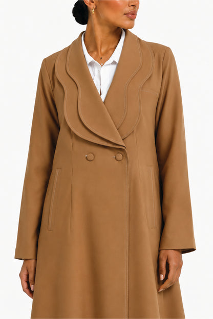 Abaya with Buttons