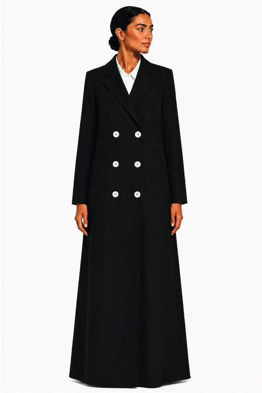 Abaya Buttons Coat