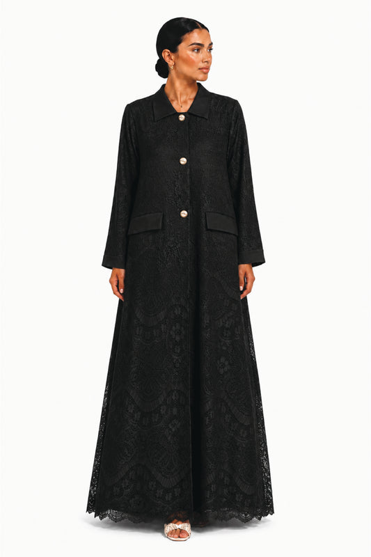 Vintage Dantel Abaya