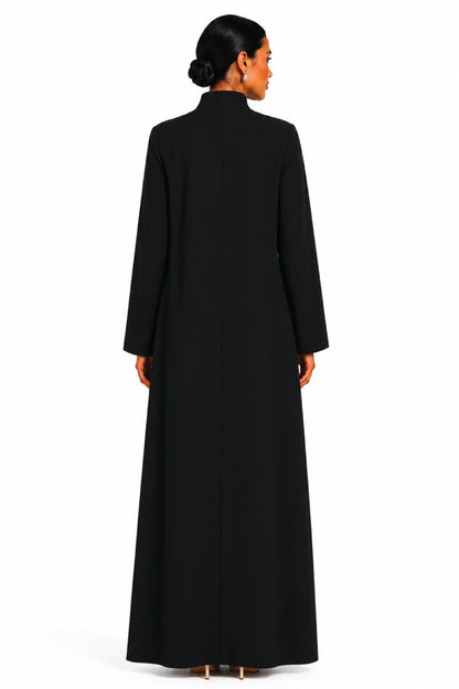 The Black Glow Abaya