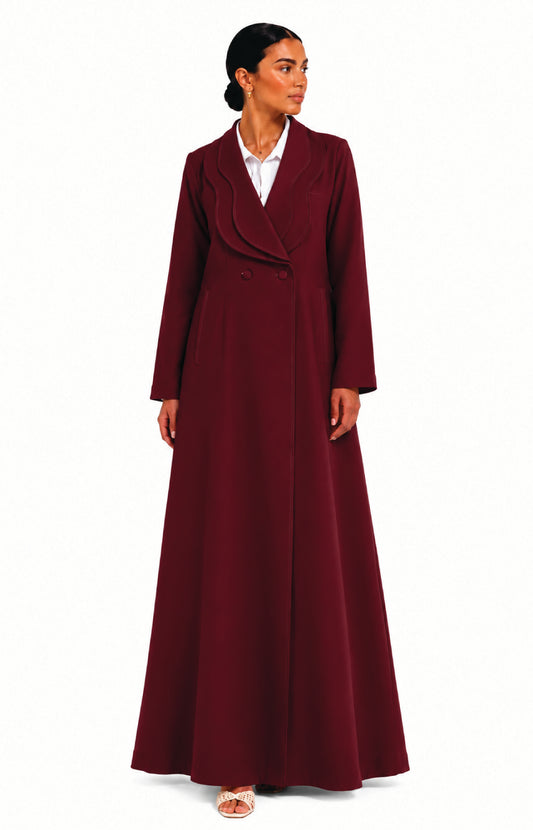 Abaya with Buttons
