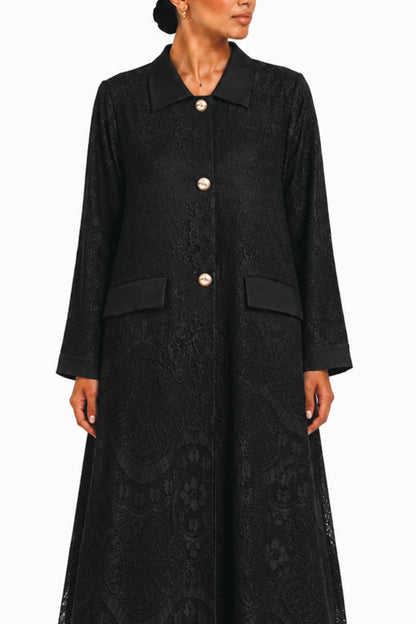 Vintage Dantel Abaya